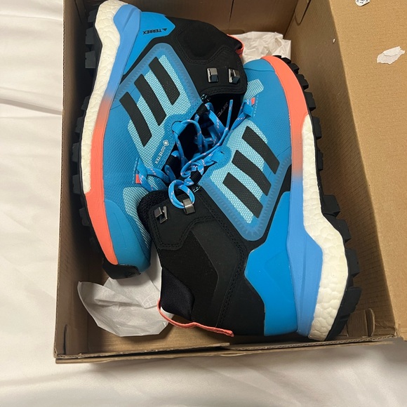 Adidas Terrex Skychaser 2 Blue and Black Shoes - Picture 10 of 12
